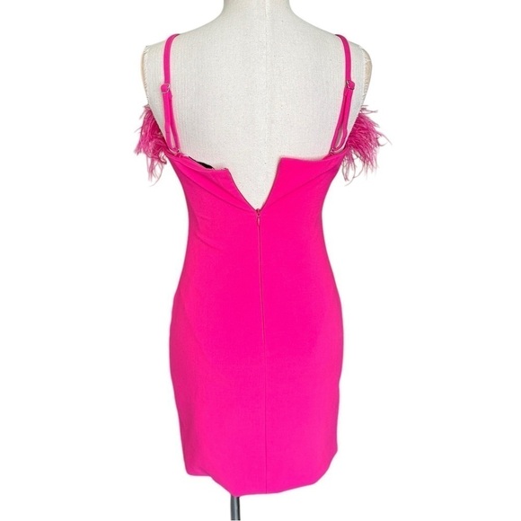 LIKELY Katie Mini Dress in Fuchsia Pink - Picture 8 of 14